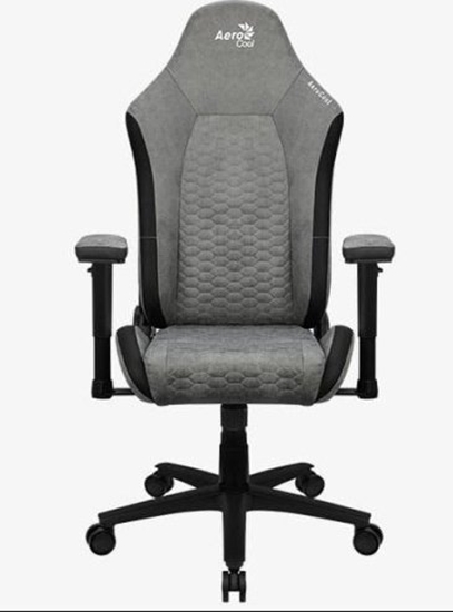 Picture of Fotel Aerocool Fotel AEROCOOL CROWN AeroSuede Stone Grey