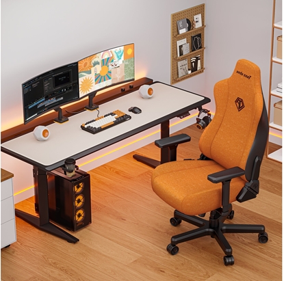 Picture of Fotel gamingowy materiaowy Anda Seat Kaiser 3E XL Orange Fabric