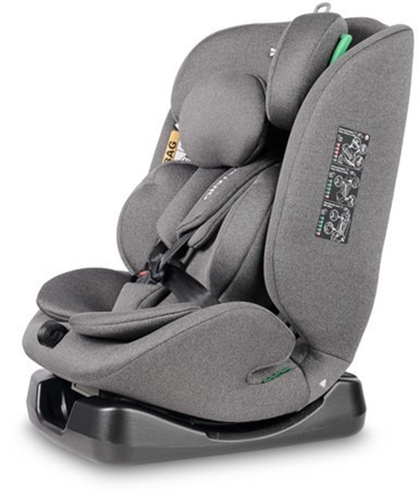 Picture of Fotelik samochodowy Caretero FOTELIK MUNDI I-SIZE GREY (40-150)