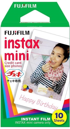 Attēls no Fujifilm | Instax Mini Glossy Instant Film | 86 x 54 mm | Quantity 10