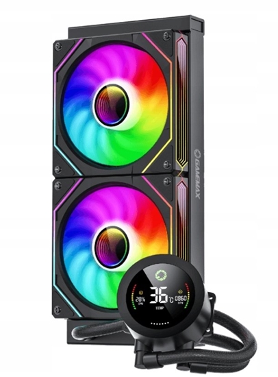 Picture of Gamemax CPU Liquid Cooler | ICEBURG 240 DIGITAL BK | Black