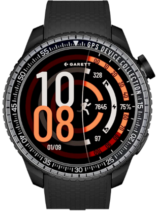 Picture of Garett Compass GPS Smartwatch black