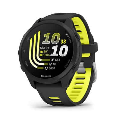 Picture of Garmin Forerunner 170 Music, Black with Black/Amp Yellow Band