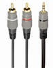 Изображение Gembird 3.5 mm stereo - 2 RCA 2.5m