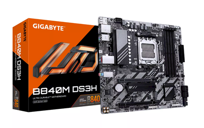 Picture of Gigabyte B840M DS3H Motherboard Socket AM5 / Micro ATX