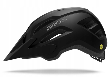 Attēls no Giro Kask MTB Fizture II MIPS matte black/grey r. (54-61 cm) GR-39334-A22-UA