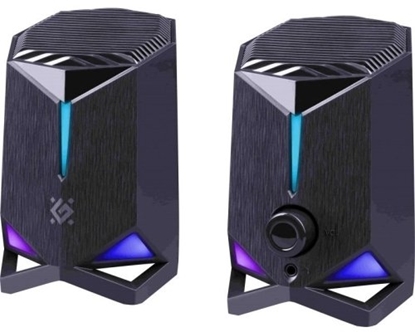 Изображение Goniki komputerowe Defender Defender Goniki Rocket 2.0 6W LED USB Czarne 65094
