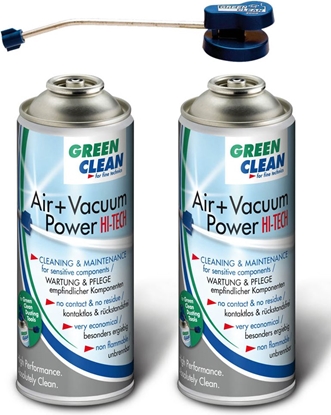 Изображение Green Clean Sprone powietrze Hi Tech Starterkit 1 do usuwania kurzu 400 ml 2 szt. (GS-2051)