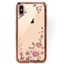 Attēls no GreenGo Apple Iphone XS MAX Back Case Flower Rose Gold