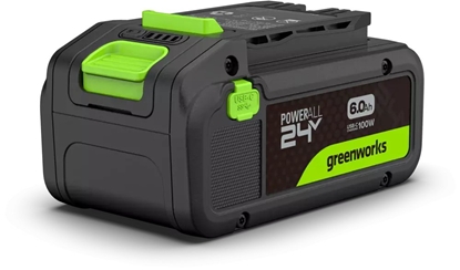 Picture of Greenworks 24 V akumulator 6 Ah Greenworks  BA2460CA1 z USB-C
