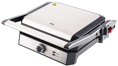 Изображение Grill elektryczny Eldom ELDOM GRIIL KONTAKTOWY GK200 2000W  REGULACJA TEMPERATURY  DWA POJEMNIKI NA TUSCZ  PYTY Z NIE PRZYWIERAJC POWOK