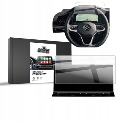 Picture of GrizzGlass Folia ceramiczna GrizzGlass CarDisplay Protection do Volkswagen VW Multivan T7 10" (2021-2024) [2w1]