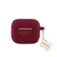 Picture of Guess - Airpods 3 Case Silicone Classic Logo Gold With 4G Charm Marengo