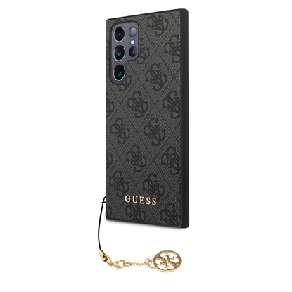 Attēls no Guess 4G Charm Case for Samsung Galaxy S24 Ultra / Grey