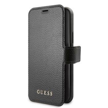 Изображение Guess Apple iPhone 12/12 Pro Iridescent Book Case Black