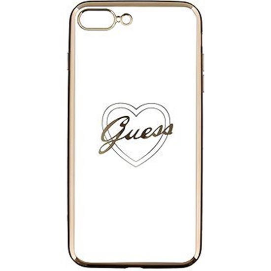 Picture of Guess Apple iPhone 7 Plus / 8 Plus Apple Heart TPU Case Gold