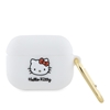 Picture of Hello Kitty Apple Airpods Pro cover Silicone 3D Kitty Head White