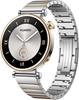 Изображение Huawei WATCH GT 4 3.35 cm (1.32") AMOLED 41 mm Digital 466 x 466 pixels Silver Wi-Fi GPS (satellite)