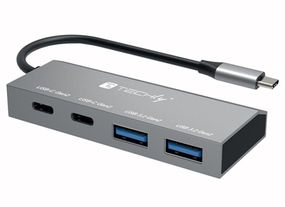 Picture of HUB USB Techly Techly Hub USB 3.2 2xUSB-A/2x USB C