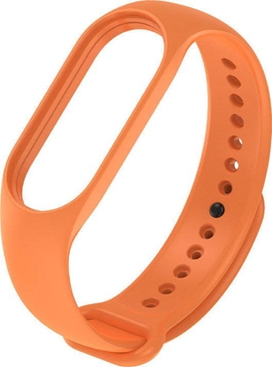 Изображение Hurtel Zamienna silikonowa opaska do Xiaomi Smart Band 7 pasek bransoleta bransoletka pomaraczowy