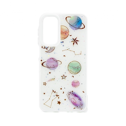 Attēls no iLike Samsung Galaxy A15 EPOXY CARTOON COVER White
