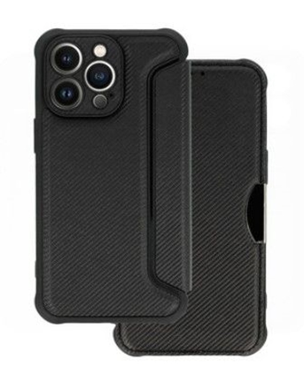 Picture of iLike Samsung GALAXY A54 5G KABURA RAZOR CARBON BOOK Black