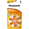 Picture of Izmērs 13, Dzirdes Aparāta Baterija, Panasonic Zn-Air PR48 iepakojumā 6 gb.