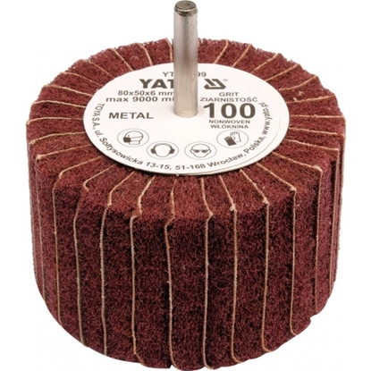 Picture of Yato ciernica listkowa trzpieniowa P100 80 x 50 x 6mm YT-83399