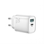 Picture of Joyroom Joyroom fast charger USB-A QC3.0 / USB-C PD 20W white (L-QP2011)