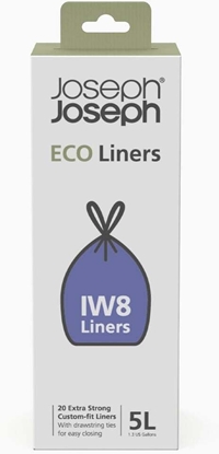 Attēls no Joseph Joseph IW8 5L Custom-fit Recycled Bin Liners