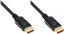 Изображение Kabel Alcasa Alcasa 4814-005S kabel DisplayPort 0,5 m Czarny