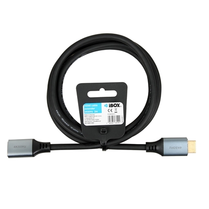 Изображение Kabel DisplayPort - HDMI 4k60Hz złota wtyczka 3m