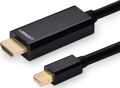 Picture of Kabel Ugreen DisplayPort - HDMI 1.5m czarny (20848)