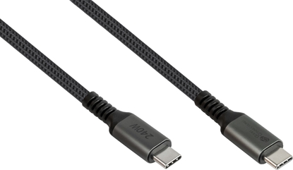 Picture of Kabel USB Digitus GoodConnections USB-C 2.0 (ST-ST) 3m Anschlusskabel Textilmantel 240W Anthrazit