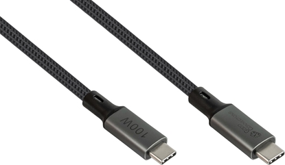 Picture of Kabel USB Good Connections USB-C - USB-C 1 m Szary (2402-T010A)