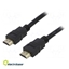 Изображение Kabelis | HDMI 1.4 | HDMI spraudnis, abas puses | 3 m | melns