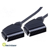 Picture of Kabelis | SCART spraudnis, abas puses | 1,5 m | melns