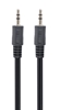 Изображение Kabelis Gembird 3.5 mm plug - plug stereo audio cable 5 m