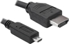 Picture of Kabelis HDMI High Speed with Ethernet A/D,  M/M, 1.0m Delock
