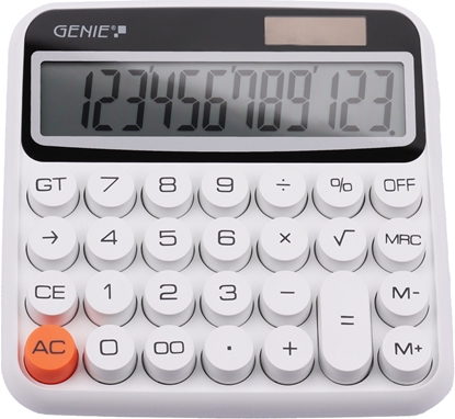 Attēls no Kalkulator Genie GENIE Tischrechner 612W weiss