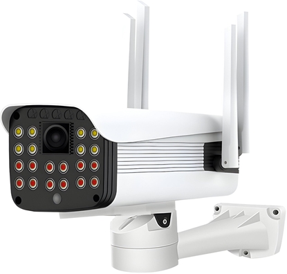 Picture of Kamera bezprzewodowa zewntrzna z detekcj ruchu Wi-Fi IP Full HD 20 LED Kamera bezprzewodowa zewntrzna z detekcj ruchu Wi-Fi IP Full HD 20 LED