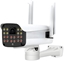 Изображение Kamera IP Retoo Kamera bezprzewodowa zewntrzna z detekcj ruchu Wi-Fi IP Full HD 20 LED Kamera bezprzewodowa zewntrzna z detekcj ruchu Wi-Fi IP Full HD 20 LED