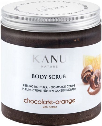 Изображение Kanu Nature Body Scrub peeling do ciaa Czekolada i Pomaracza 350g