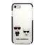 Picture of Karl Lagerfeld Apple iPhone 7/8/SE2020/SE2022 TPE Karl and Choupette Kryt White