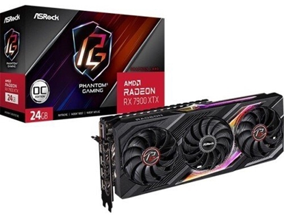 Изображение Karta graficzna ASRock Asrock 90-GA3YZZ-00UANF karta graficzna AMD Radeon RX 7900 XTX 24 GB GDDR6
