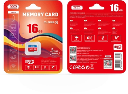 Изображение Karta PNY XO karta pamici 16GB microSDHC kl. 10