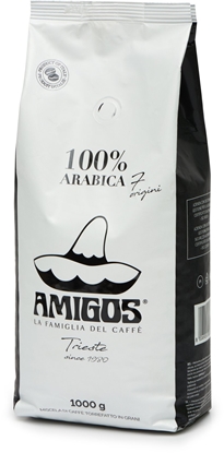 Изображение Kawa ziarnista Amigos 7 Origini 1 kg.