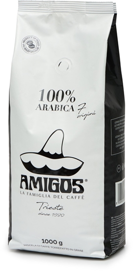 Изображение Kawa ziarnista Amigos 7 Origini 1 kg.