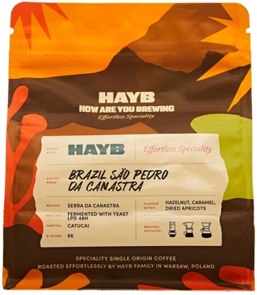 Picture of Kawa ziarnista HAYB Brazil Sao Pedro da Canastra 250 g