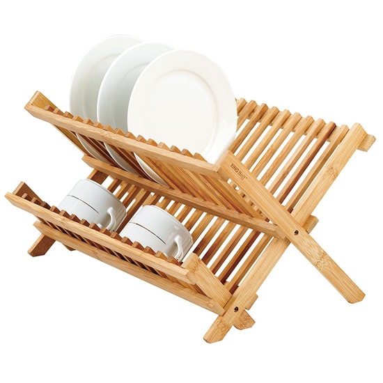 Picture of KING HOFF Folding bamboo dish dryer 40x33x24 cm KH 1631